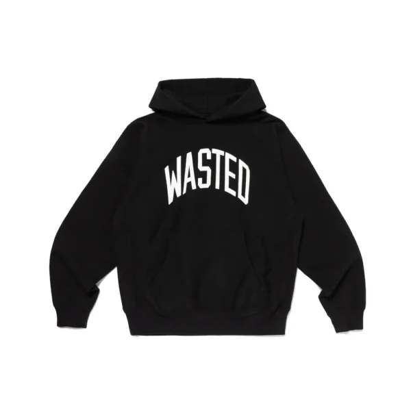 HUMAN MADE HEAVY WEIGHT BLACK HOODIE #1