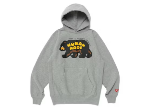 Human Made Heavyweight #1 Hoodie Grey