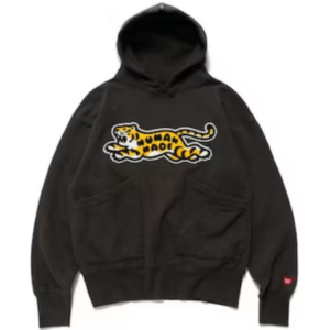 Human Made Tiger Tsuriami Hoodie Black