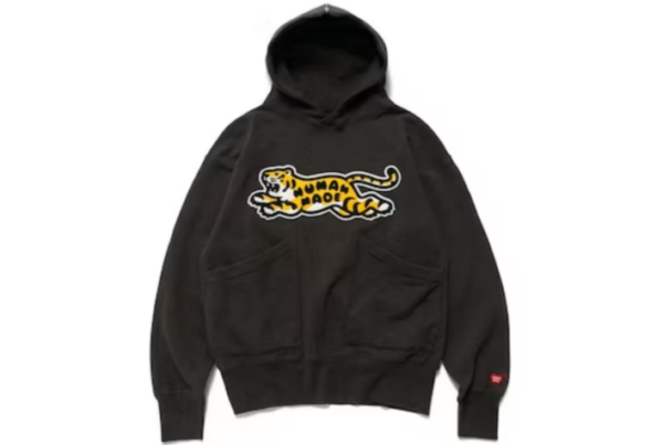 Human Made Tiger Tsuriami Hoodie Black