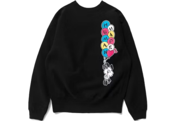 Human Made x Verdy Vick Crewneck Sweatshirt Black