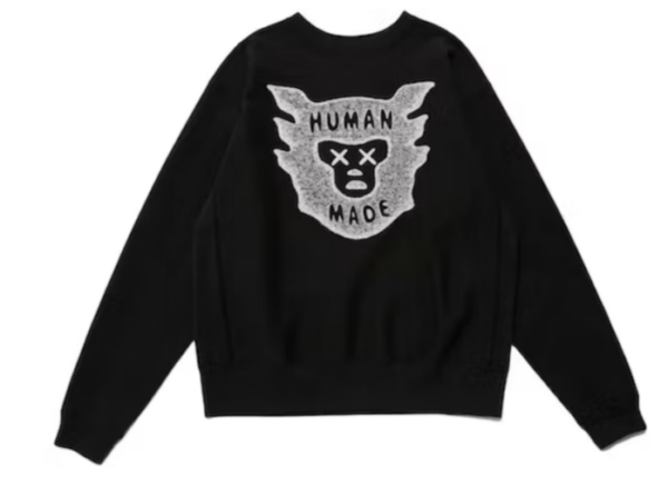 KAWAS x Human Made #1 Sweatshirt Black