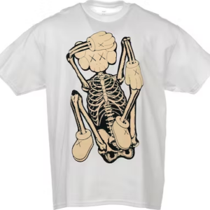 KAWS SKELETON NEW FICTION BONE TEE